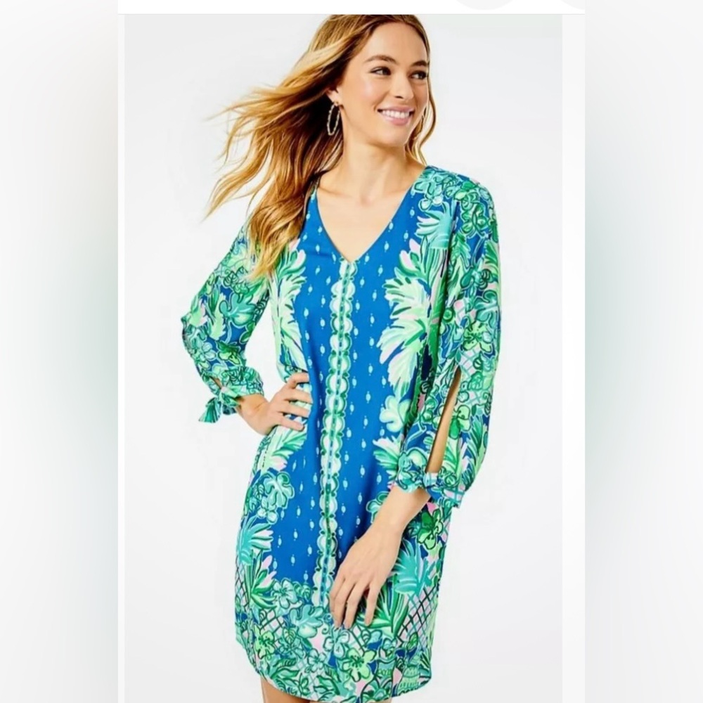 Lilly Pulitzer Pamela three-quarter sleeve dress